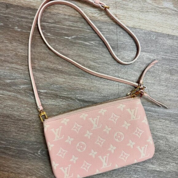 Louis Vuitton Empriente Double Pochette rose - Picture 6 of 15